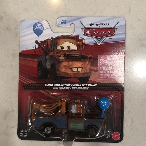 Pixar Other - Pixar Cars Mater with Balloon Toy